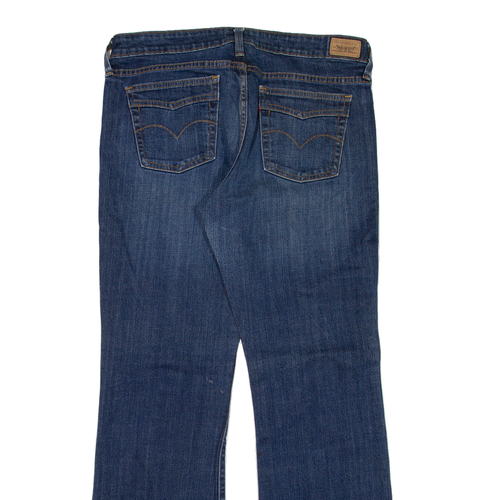 LEVI'S 545 Low Womens Jeans Blue Regular Bootcut W32 L29 - Picture 4 of 6