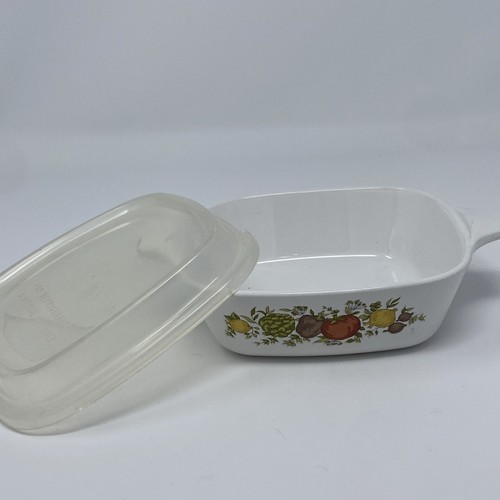 Vintage Corning Ware Spice of Life P-41-B Petite Pan 1 3/4 Tasse mit Deckel - Bild 8 von 8