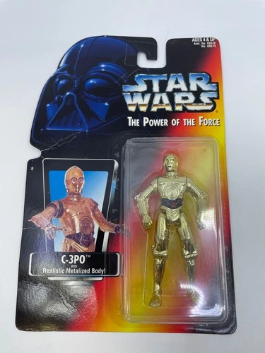 Star Wars Power of the Force POTF Red Card C-3PO