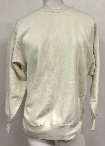 1980's-90's Champion Reverse Weave Tri-Tone Spell Out Crewneck Sweatshirt USA M - Picture 3 of 6