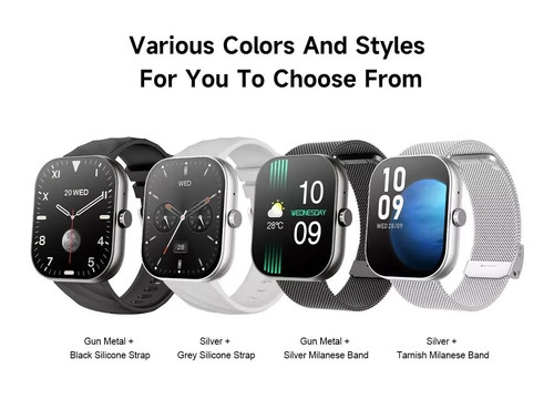 Alexa Smart Watch Men Women Fitness Tracker Blood Pressure Heart Rate Sport - 第 3/14 張圖片