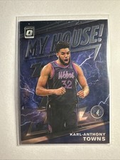 2019-20 Optic KARL-ANTHONY TOWNS My House! #2 Minnesota TImberwolves *NV32A
