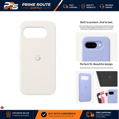 Stylish Pixel 9a Case - Durable Stain-Resistant Silicone Protection in Porcelain