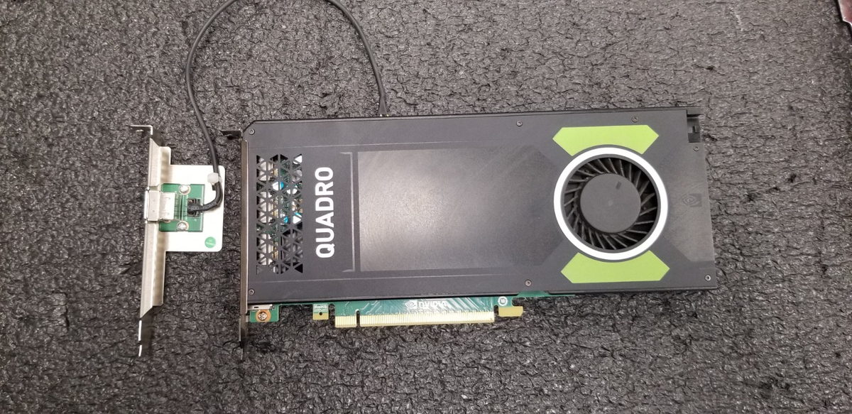 ＃２．NVIDIA　Quadro　M4000　8GB　GPU NVIDIA Quadro M4000 w/ Stereo : 8GB GDDR5 : Graphics Card : Tested
