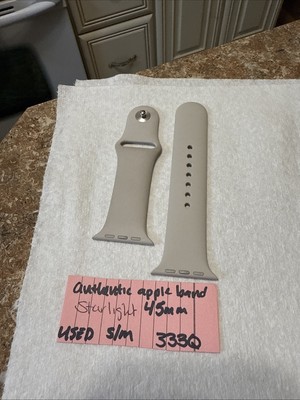 Genuine Apple Starlight Sport Band Watch Size 45mm S/M
