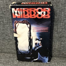 Mirror, Mirror VHS Anchor Bay Karen Black Rainbow Harvest Rare Horror Gore 1990