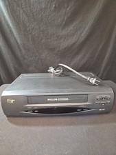 Philips Magnavox VRX222AT23 VCR Video Cassette Recorder WORKS Great 