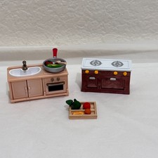 Calico Critters Sylvanian Families Style Kitc...