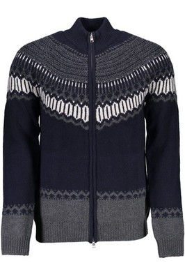 GANT STRICKJACKE HERREN BLAU