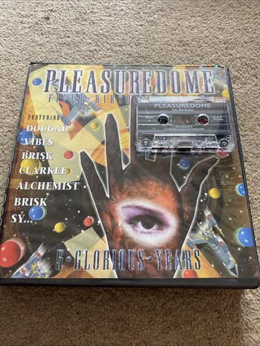 The Pleasuredome 5th Birthday DJ Sharkey Rave Tape Cassette