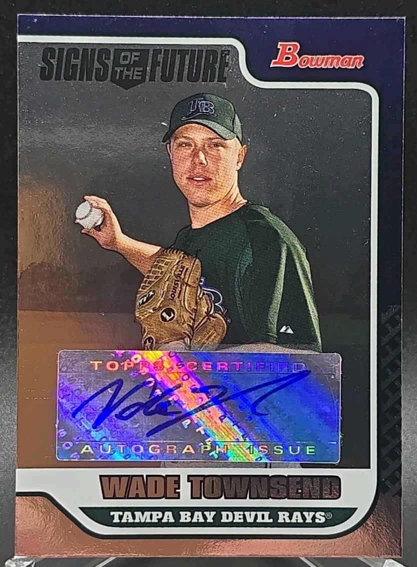 Wade Townsend 2006 Bowman Draft Picks & Prospects Signs of the Future #SOF-WT
