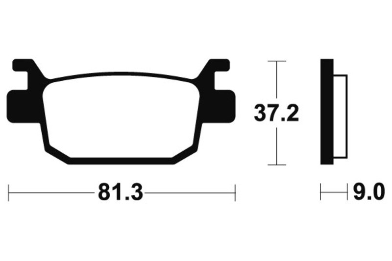 Plaquettes de frein TECNIUM MSS332 pour sécuriser vos trajets en Maxi Scooter