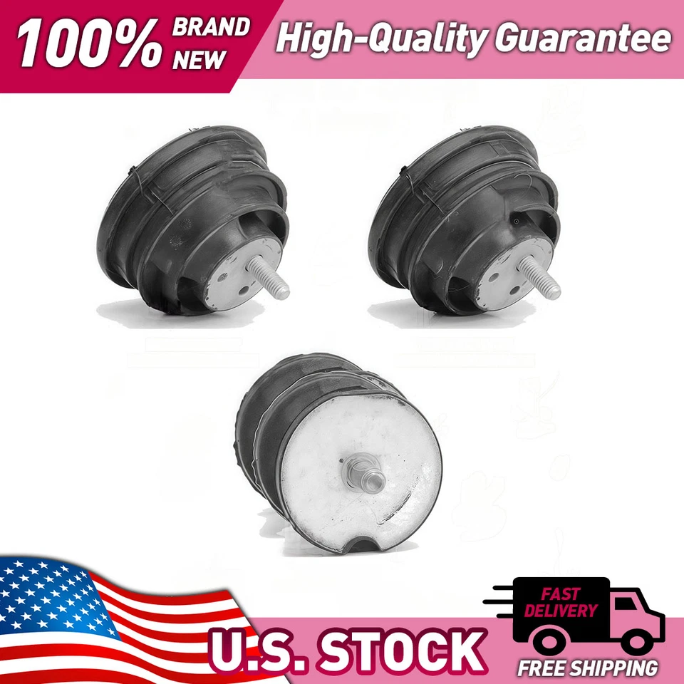 Engine Motor Mount Kit Motor Engine Mount for BMW Z8 2000 2001 2002 2003 5.0L V8 - Image 2 of 4