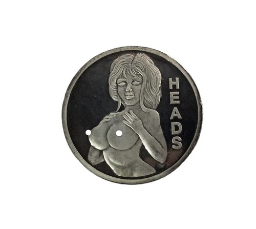 Sexy Coin 1 Troy Oz .999 Fine Round Medal 999