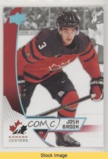2019 Upper Deck Team Canada Juniors Blue Josh Brook #32 READ 8a7