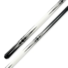 K2 Pool Cue KL160 Matte Black and White Floating Design W/ K2 LD 11.75MM Shaft!