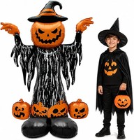 Halloween Folienballon Stehend XXL KüRbis Deko FüR Halloween Feierlichkeiten