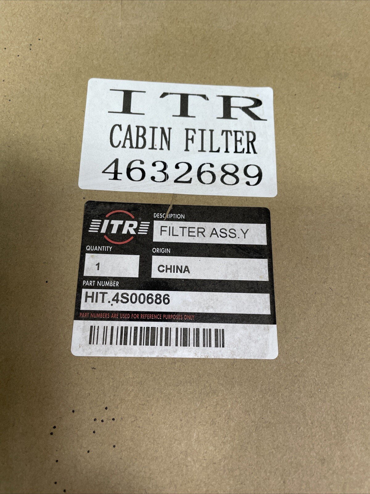ITR HITACHI John Deere Filter Element 4632689 4S00686 | eBay