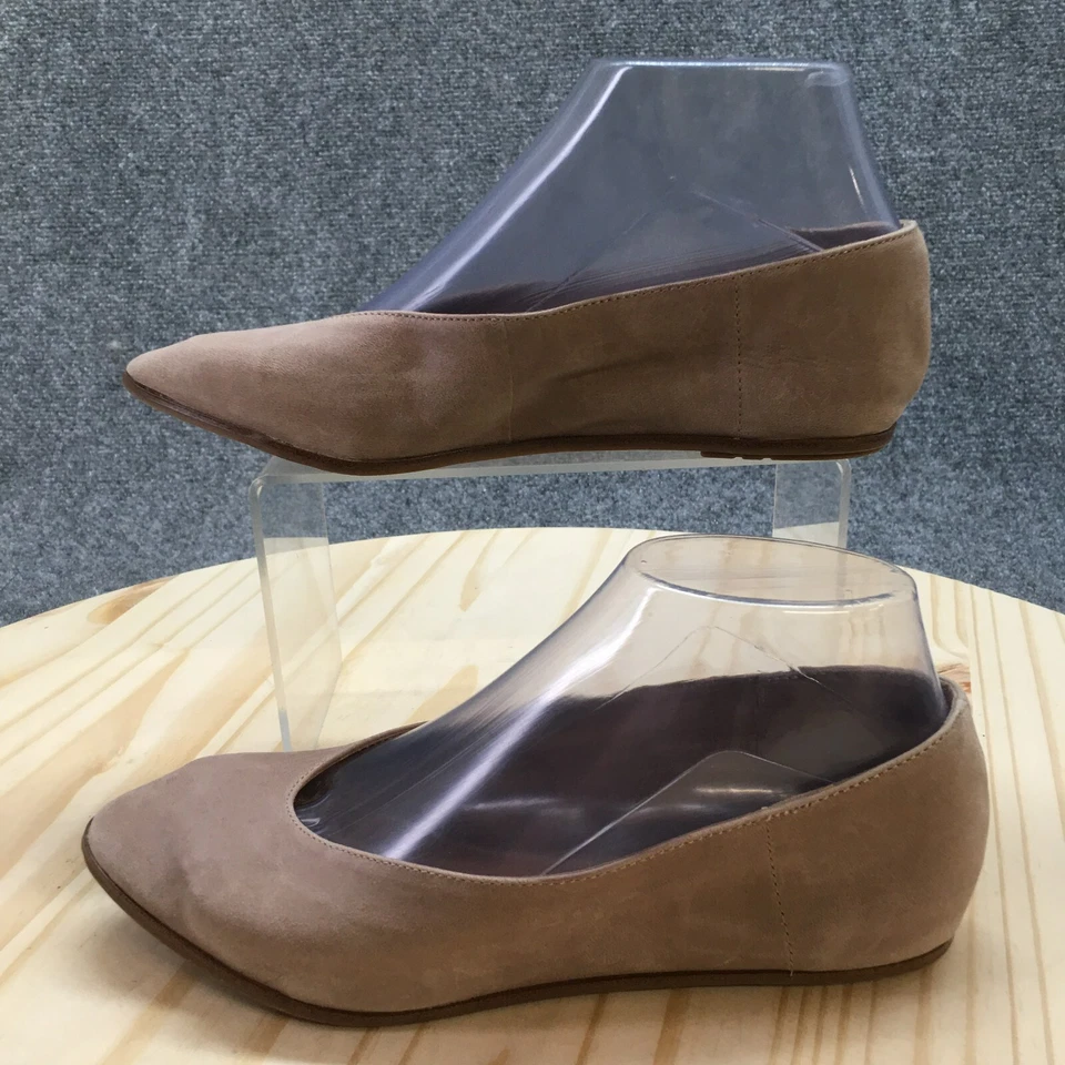 Zapatos Crown Vintage Para Mujer 6 Telian Sin Cordones Planos Beige Informales Punta Foto 2 de 4