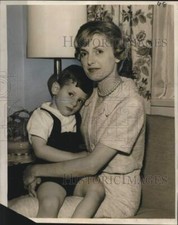 1960 Press Photo Mrs. James Brooks Graham Jr. and her son, James Brooks III