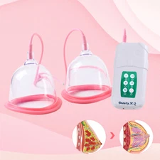 C D Cup Electric Vacuum Pump Suction Breast Enlargement Massage Breast Lifting