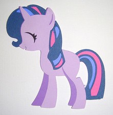 My Little Pony Twilight Sparkle Paper Die Cut Scrapbook Embellishment