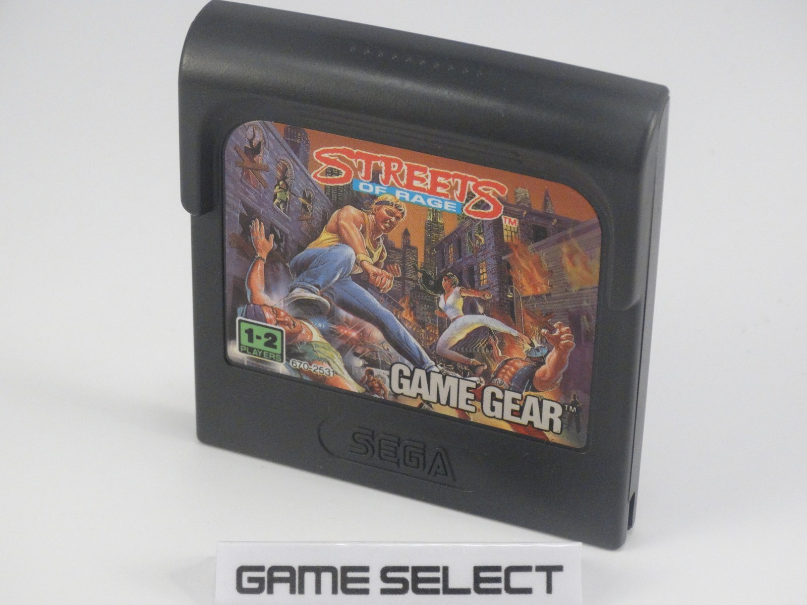 Streets Of Rage 1 Sega Game Gear Pal Eu Eur - Cartouche Originale