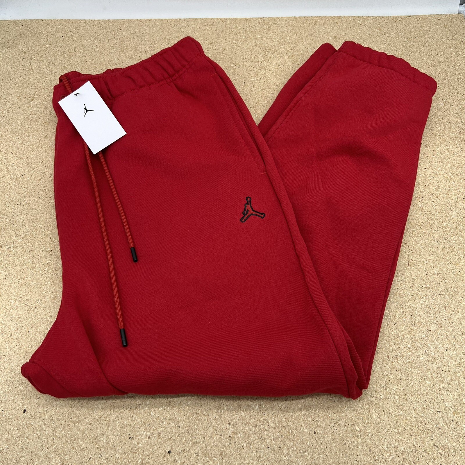NEW XXL Jordan Brand Essential Fleece Jogger Pants Gym Red DA9820-687 thumbnail 5