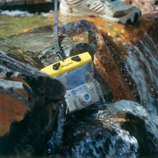 Small Clear Triangle DryPak Watertight Swim Bag Water Passport Electronic Case