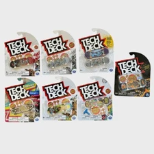 Tech Deck Santa Cruz Skateboards Fingerboard Lot Screaming Hand, 50th, Throwback