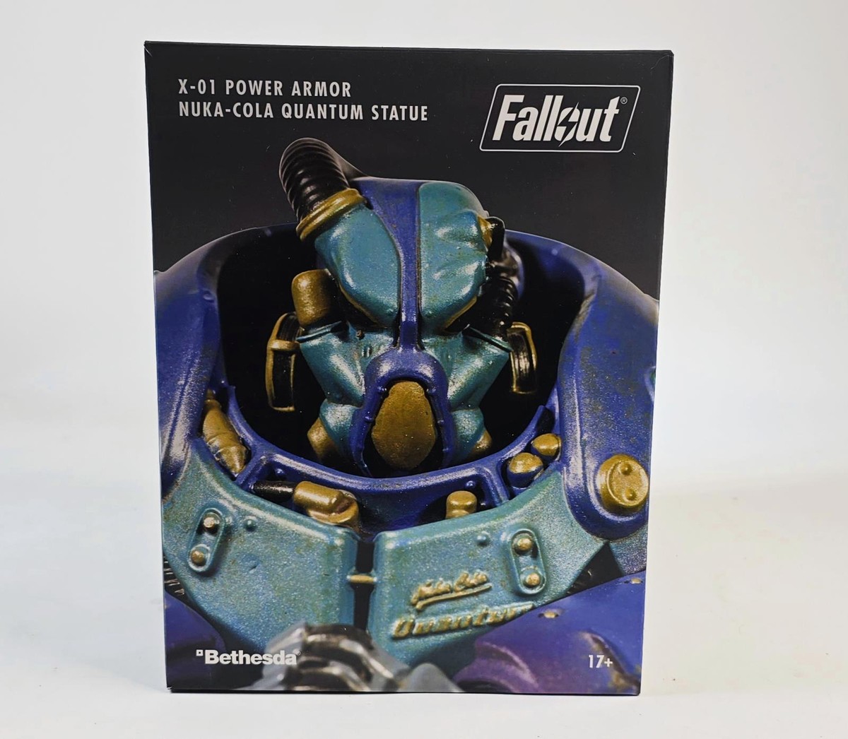 Fallout Power Armor Statue Nuka Cola Q - NEW | eBay Fallout Power Armor Statue Nuka Cola Q - NEW | eBay