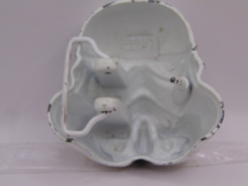 Star Wars Stormtrooper Helmet Metal Colored Belt Buckle 3D White 3 1/8" Wide - Picture 6 of 8