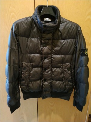 STONE ISLAND GARMENT DYED DOWN BOMBERJACKE