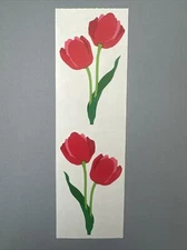 Mrs. Grossman's Stickers | FLOWERS RED TULIPS | Retired ‘92 Creative Memories