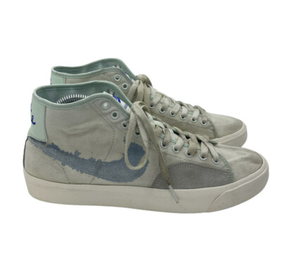 Nike SB Blazer Court Mid PRM Barely Green Men Skateboarding Shoes