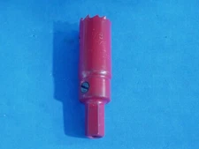 MK MORSE 7/8"  (22MM) HOLE SAW #TA14 BIMETAL HOLE SAW WITH BUILT IN ARBOR