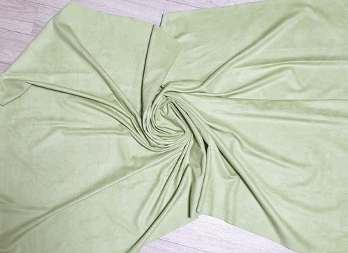 HEAVY JACKET GRADE FAUX SUEDE LEATHER LIKE FABRIC CLOTH CAR UPHOLSTERY SOFA 60"W - Picture 139 of 552