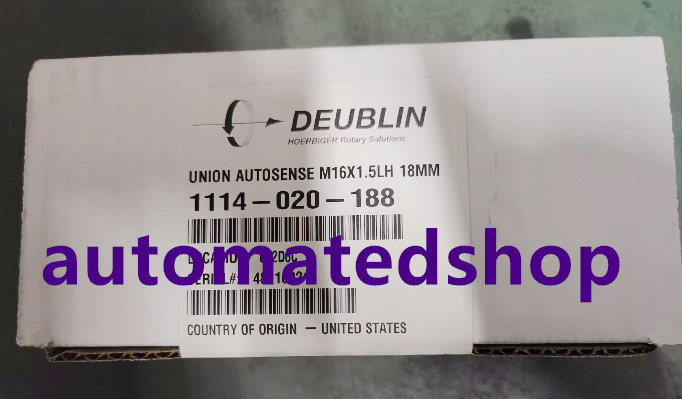 DEUBLIN Rotary connector 1114-020-188 brand new fedex or DHL