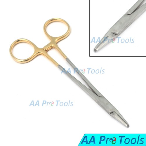 NEW GERMAN T/C MAYO HEGAR NEEDLE HOLDER DRIVER 6" WITH TUNGSTEN CARBIDE INSERTS - Picture 3 of 3