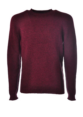 Roberto Collina  -  Pullover - Uomo - Rosso - 3986018A183211
