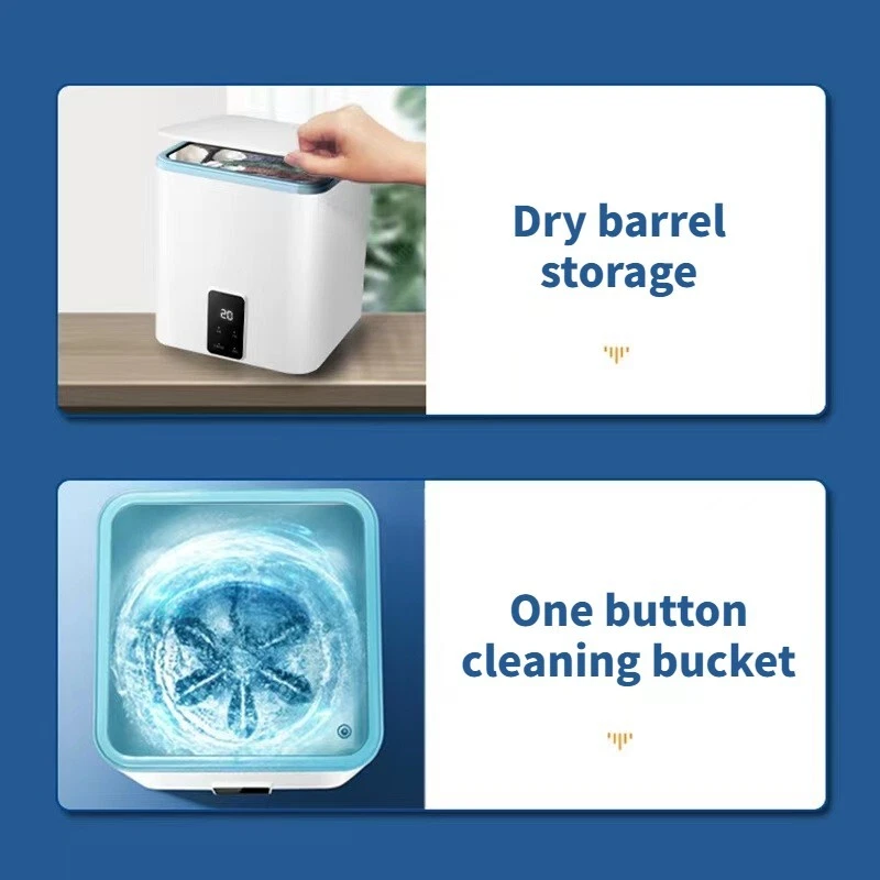 Fully Automatic Washing Machine Portable Socks Underwear Small Cleaning Machine - Image 4 of 4