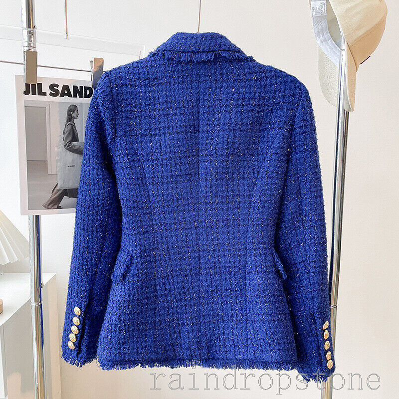 BLUELEA ブルレア Double button tweed jacket 51ukJlTMdSL._UY1000_.jpg