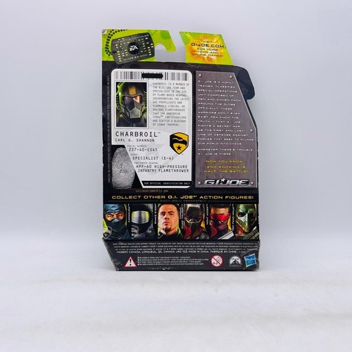 Charbroil Flamethrower G.I. Joe Rise Of Cobra 3.75" HASBRO NIP - Picture 9 of 19