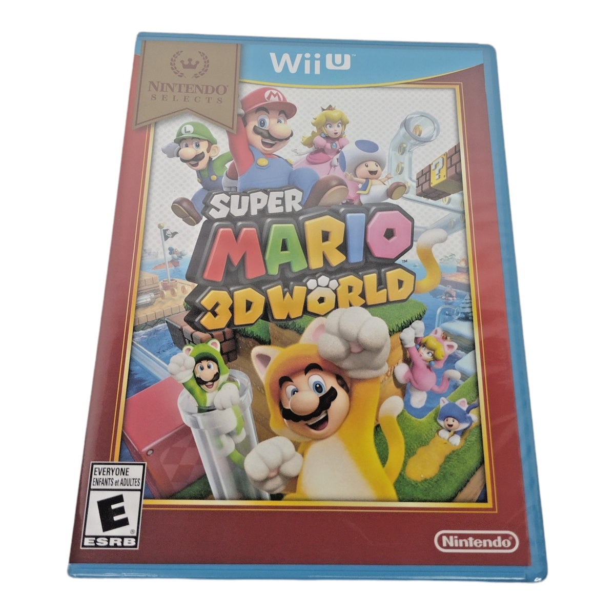 Super Mario 3D World (Nintendo Wii U, 2016) Nintendo Selects