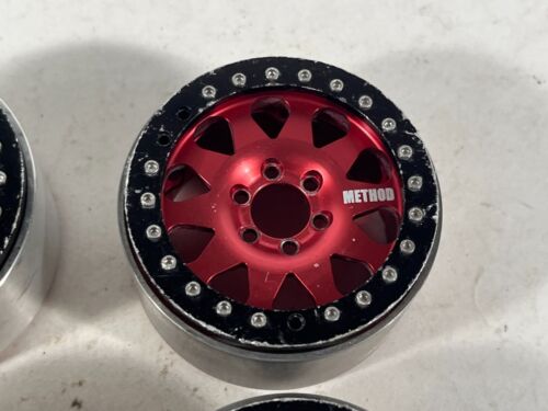 Discontinued 4x Used Vanquish 2.2" Method 101 V1 Wide, w/ Rings, See Images - Picture 5 of 24