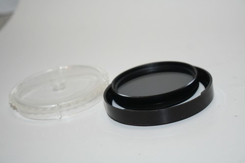MERKURY OPTIC 52mm POLARIZER filter MADE IN JAPAN w/ HOYA CASE - Picture 2 of 2