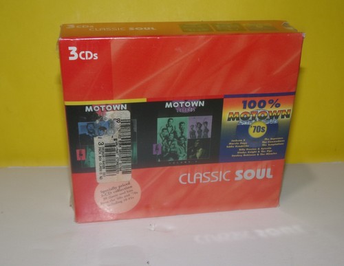 CLASSIC SOUL - Classic Soul Motown Legends 4-5 / 100 Motown 70's - 3 CD ...