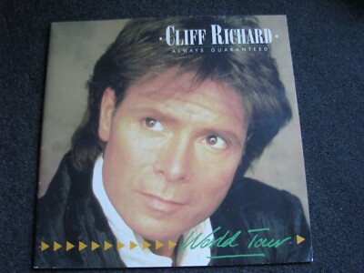 Cliff Richard-Tourbook-Tourbuch-World Tour 1987-Always Guaranteed