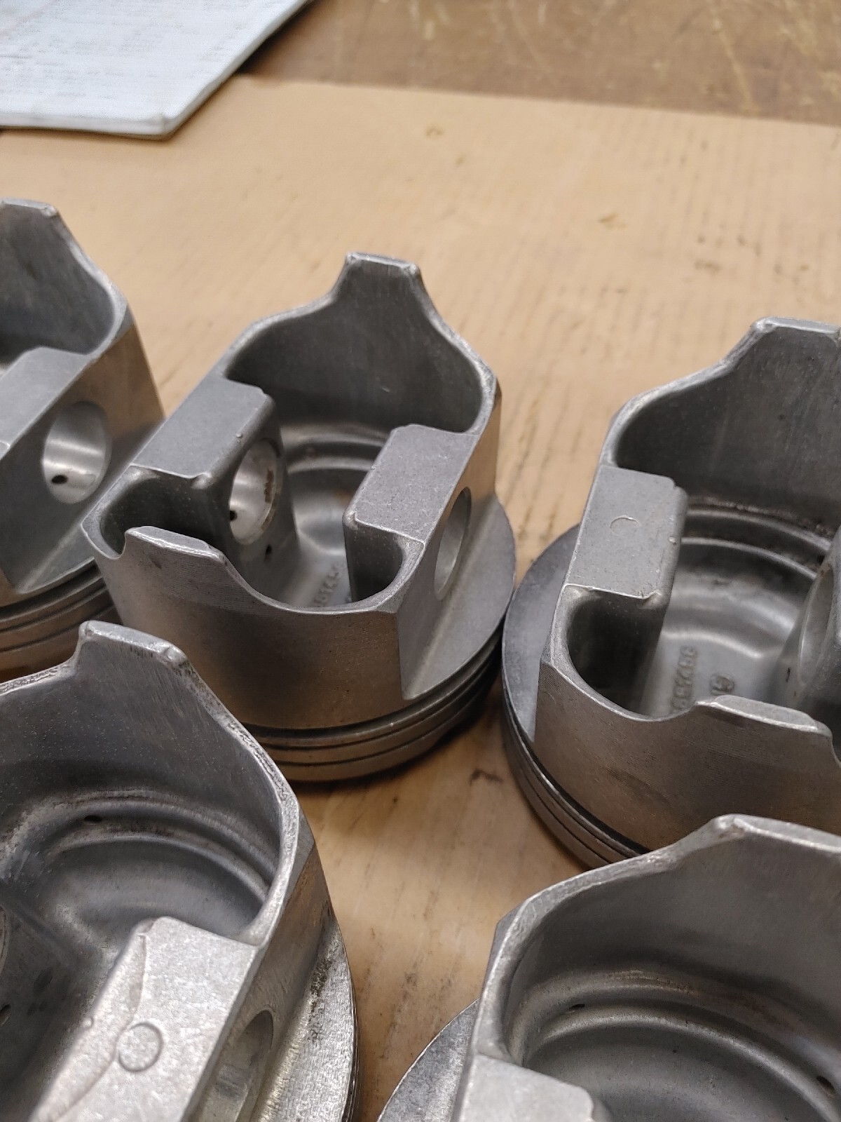 Factory TRW GM BBC L78 396 375HP STD. Bore Aluminum Pistons GM