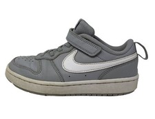 Nike Court Borough Low 2 Gray Shoes Size 2Y BQ5451-008